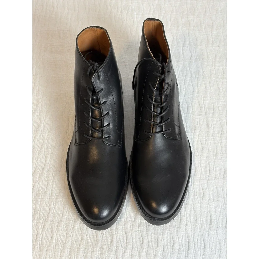 Dunross & Sons Black Chelsea Boots Size 13